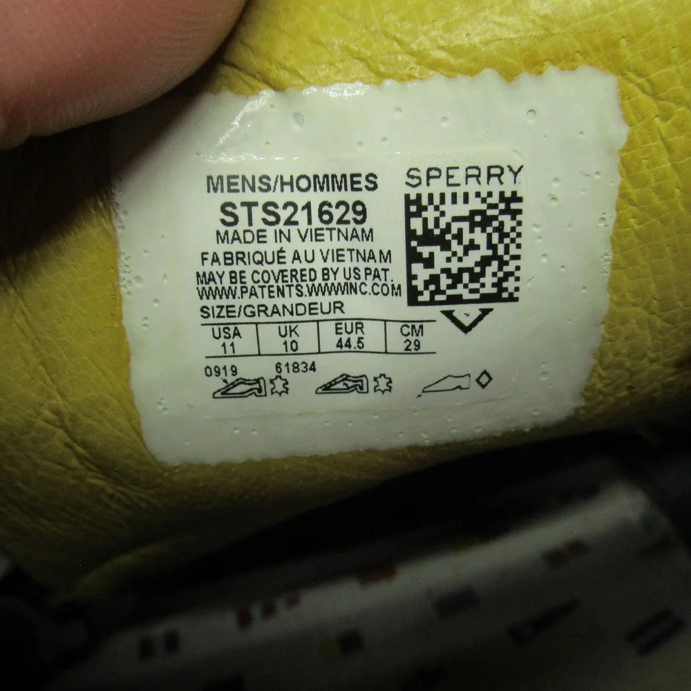 Sperry‎ Men 11 Boat Shoes Gray Top Sider Suede Classic Nautical Casual Outdoor